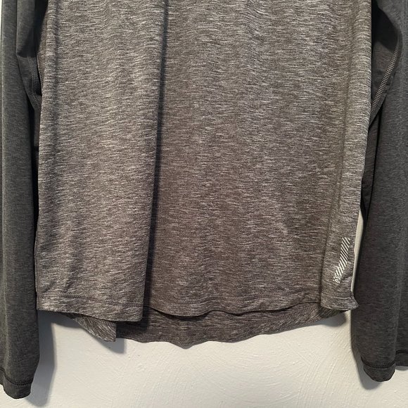 AE Outfitters Men's 360 Extreme Flex Long Sleeve Dark/Light Heather Gray Size L - Picture 2 of 16
